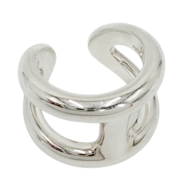 HERMES エルメス 指輪 オスモズGM リング アクセサリー ジュエリー 小物 52サイズ シルバー925 約12号 レディース 約14.7g【中古品】