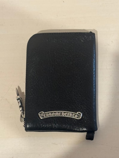 Chrome Hearts Tiny Zip Wallet "Black"