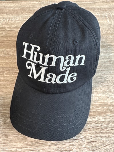 HUMAN MADE x VERDY Girls Don't Cry GDC 6 Panel Cap #1 "Black" XX25GD037