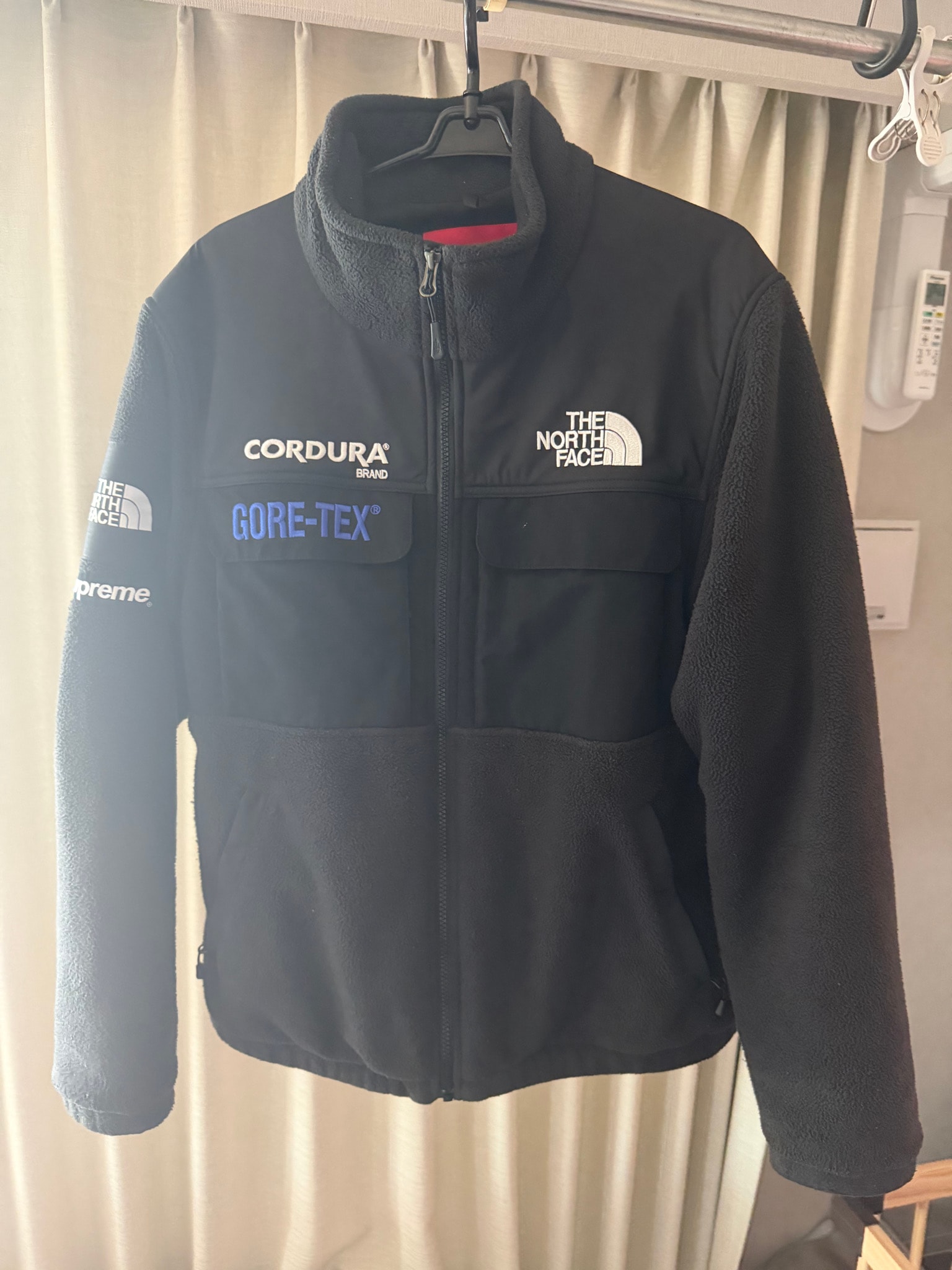 Supreme x The North Face Expedition Fleece Jacket "Black"