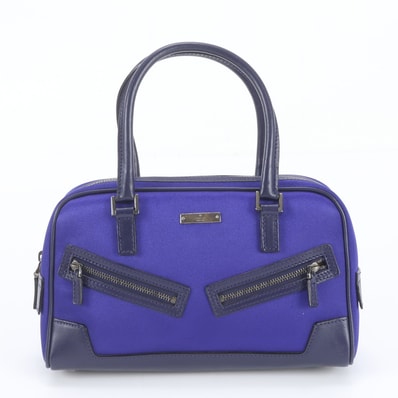 ■極美品 グッチ000*852 ハンドバッグ レザー×ナイロン