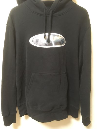 Supreme x The North Face Lenticular Mountains Hooded Sweatshirt "Black"