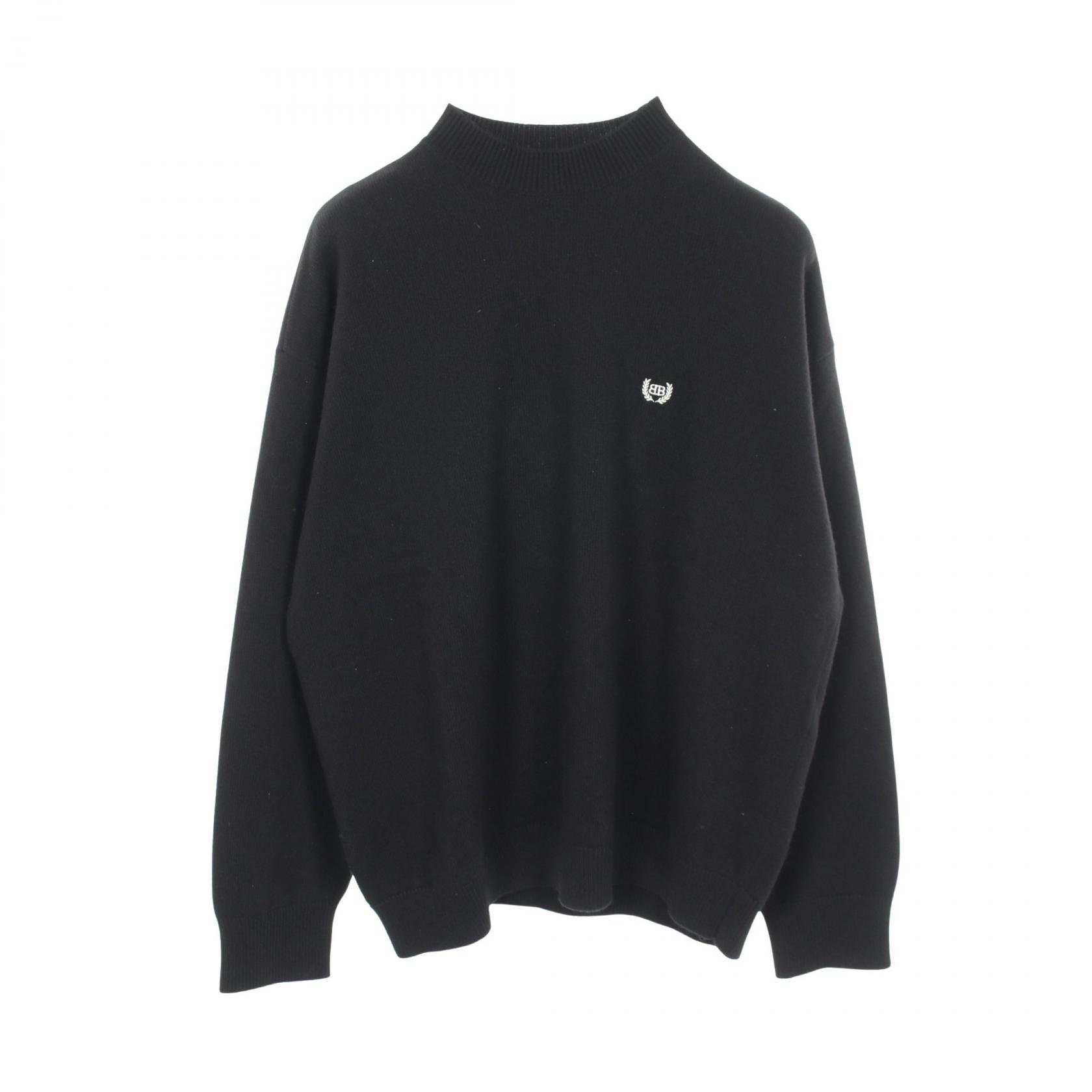 バレンシアガ BALENCIAGA Garde-Robe ニット 衣料品 トップス ウール メンズ ブラック系 818987 【中古】