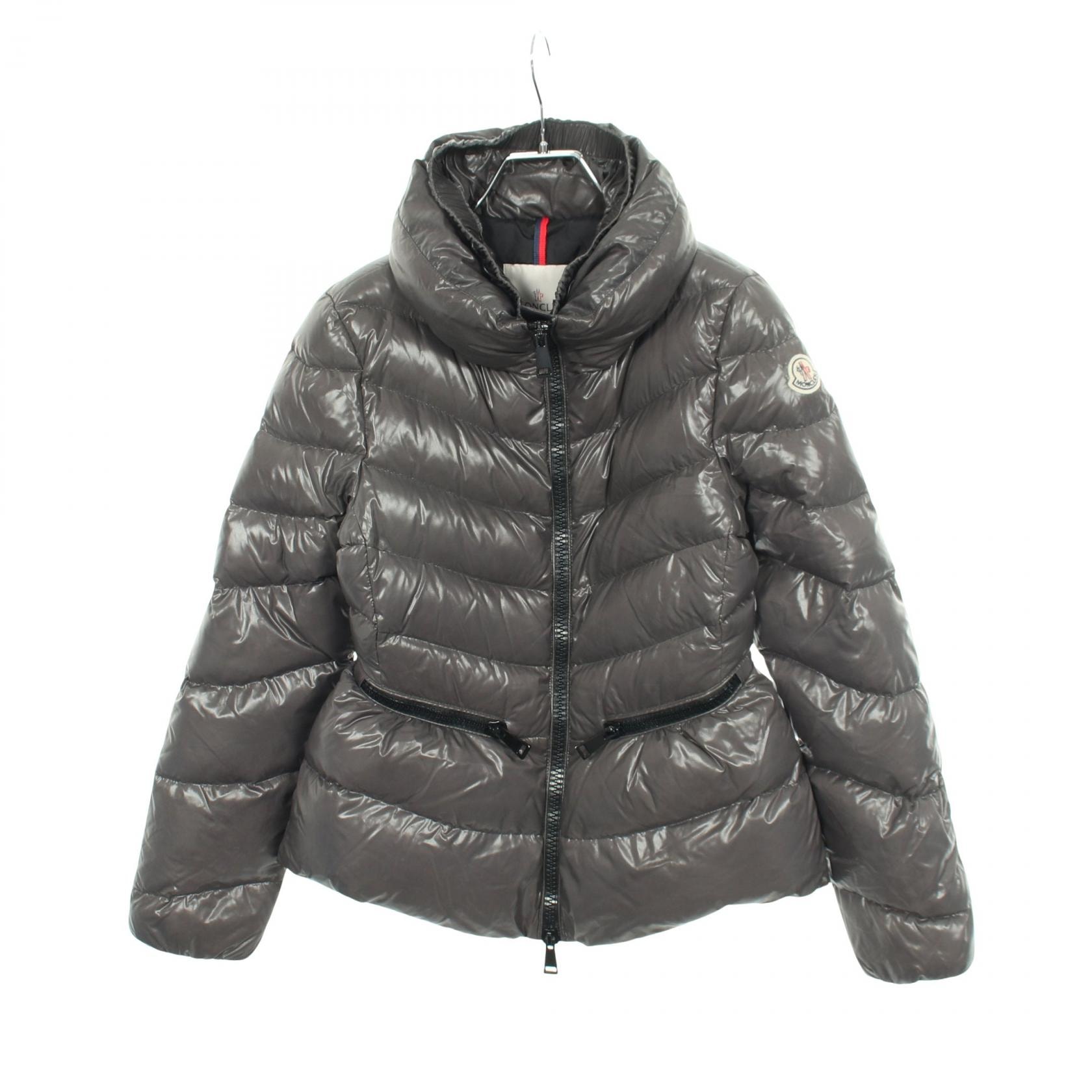 モンクレール MONCLER MIRIEL ダウンジャケット 衣料品 アウター ナイロン レディース グレー系 4685205 【中古】