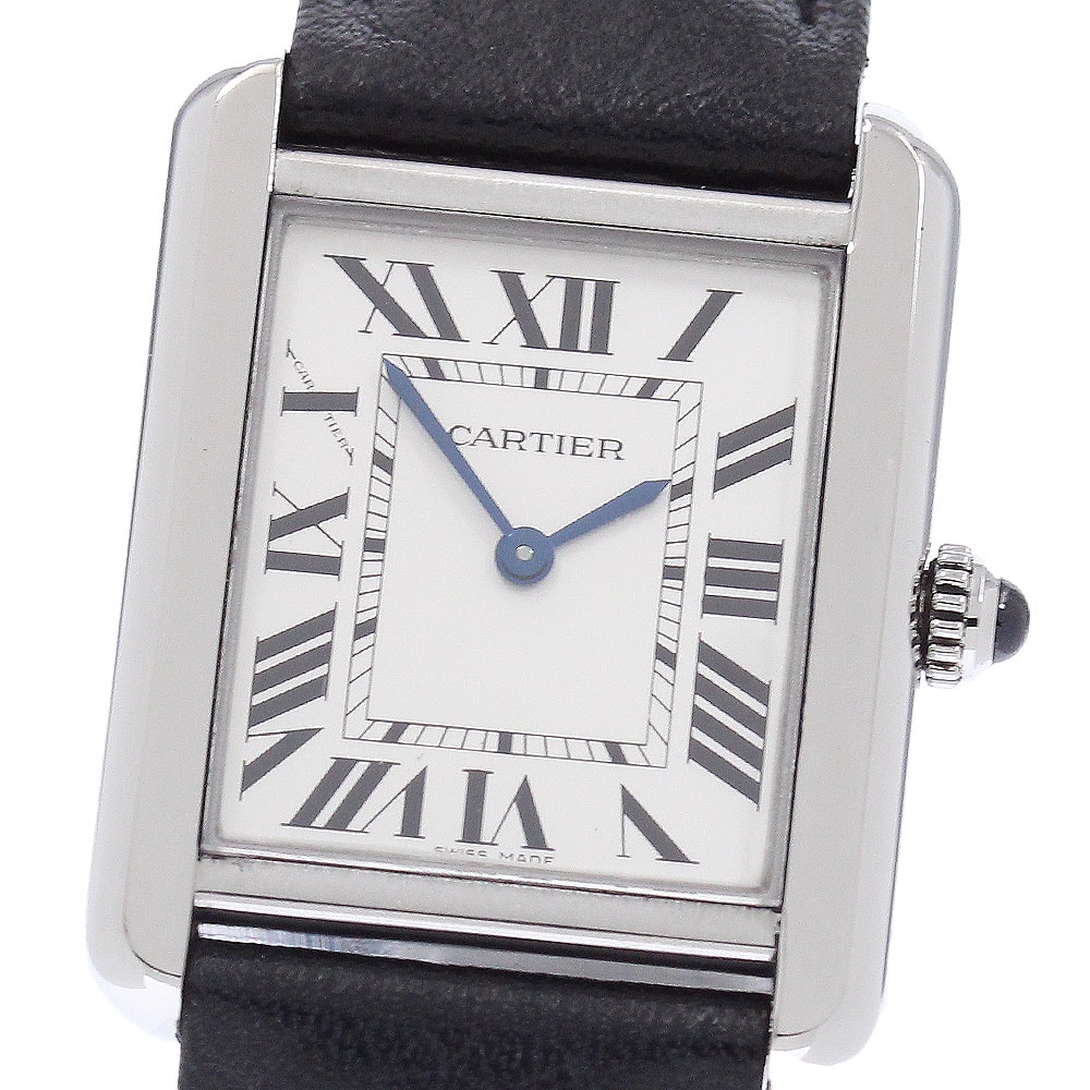 ☆美品 カルティエ タンクソロSM WSTA0030 レディース 【中古】