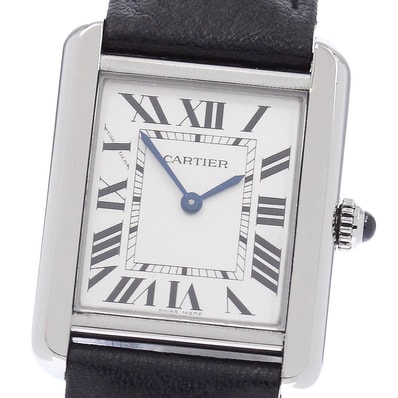 ☆美品 カルティエ タンクソロSM WSTA0030 レディース 【中古】