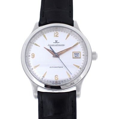 35本限定 Pt950 JAEGER LECOULTRE ジャガールクルト マスターコントロール プラチナ 140.6.89 メンズ 腕時計