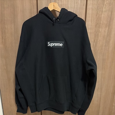 Supreme Box Logo Hooded Sweatshirt "Black" (24FW)