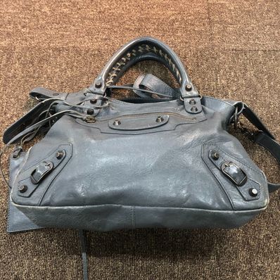 BALENCIAGA Classic Town Shoulder Bag "Black"