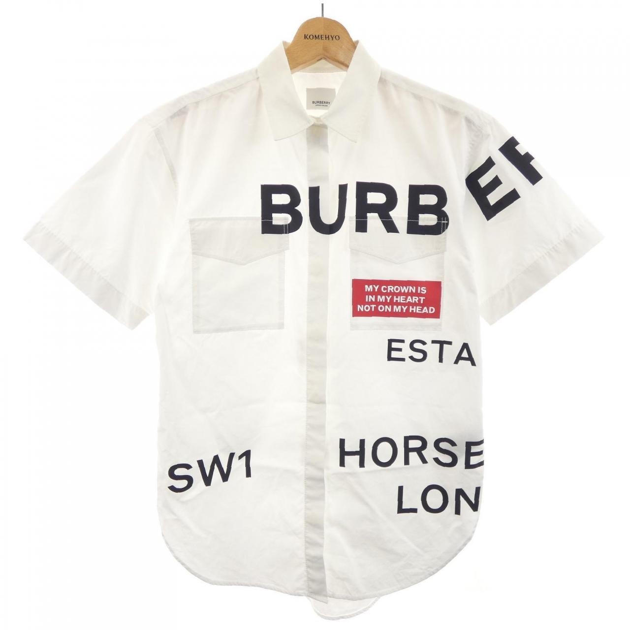 バーバリー BURBERRY 80142201 S/Sシャツ