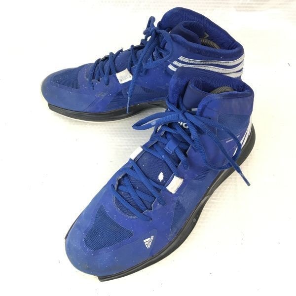 アディダス/adidas★SPRINT WEB/ハイカットスニーカー【26.5/青/BLUE】APE779001/sneakers/Shoes/trainers◆Q-282