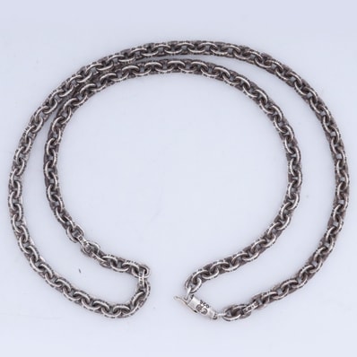 Chrome Hearts Paper Chain Necklace "Silver"