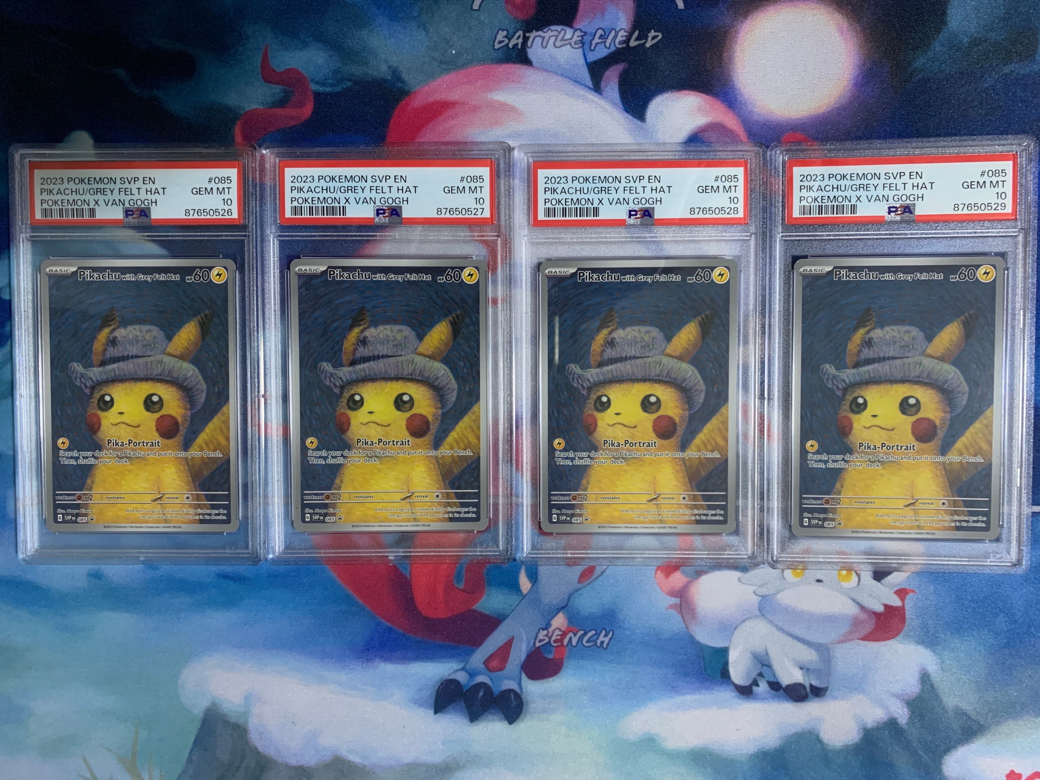 PSA10 ゴッホピカチュウ SVP EN 085 ゴッホ展 プロモ SVP