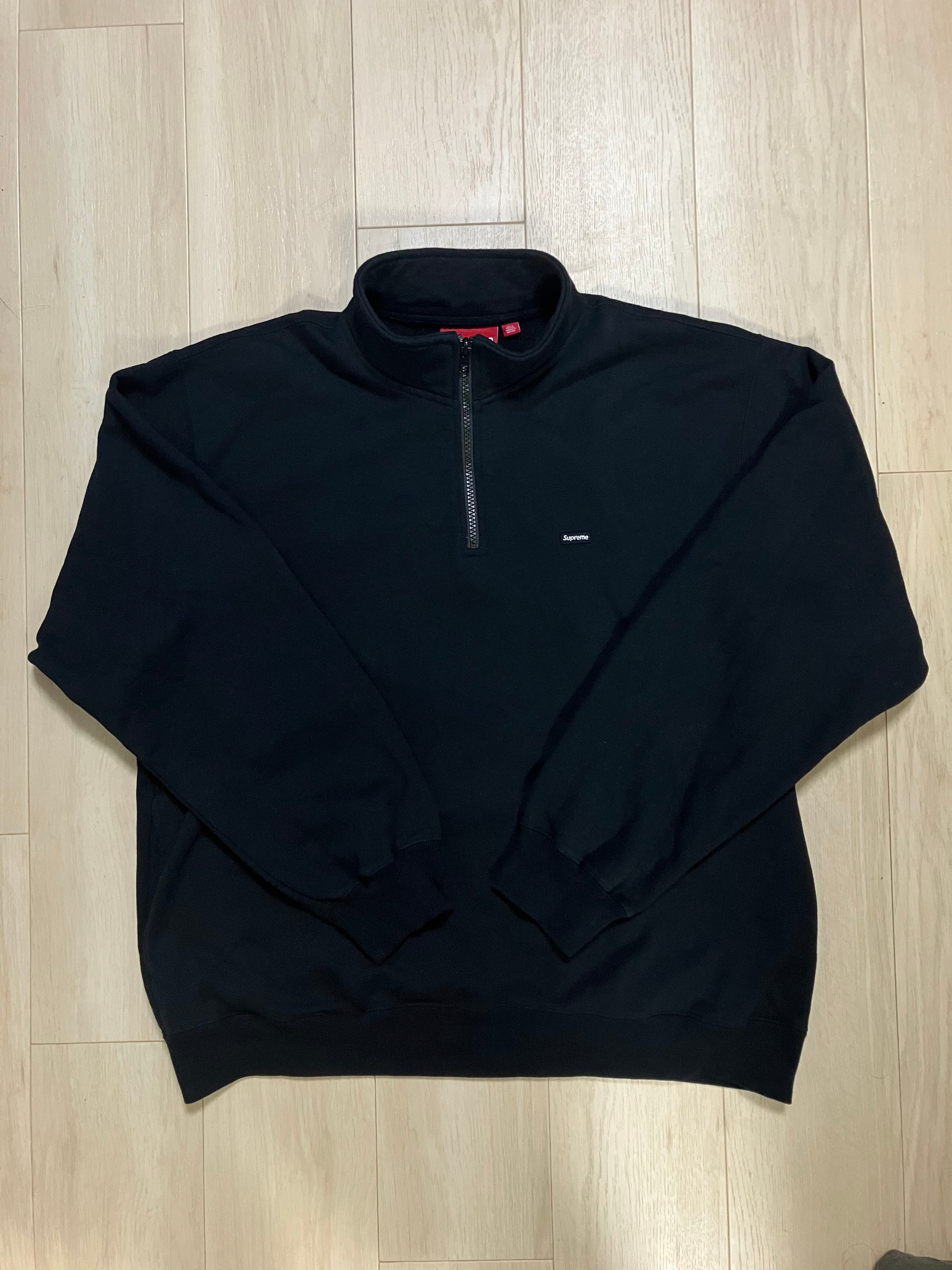 Supreme Small Box Half Zip Pullover (25SS)