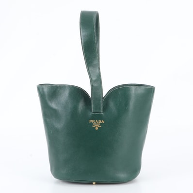 ■美品 プラダ ハンドバッグ レザー