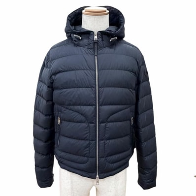 美品 モンクレール ダウンジャケット SESTRIERE ネイビー メンズ 0