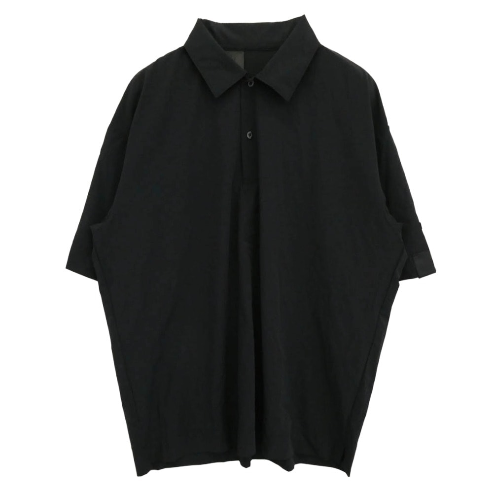 N.HOOLYWOOD エヌハリウッド 半袖シャツ 22SS 2221-CS52-006 Big Half Sleeve Shirt ビッグ シルエット 半袖 シャツ ブラック系 38【中古】
