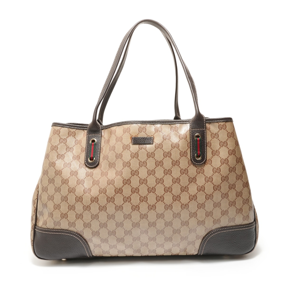 グッチ GUCCI GGクリスタル シェリーライン トートバッグ【中古】