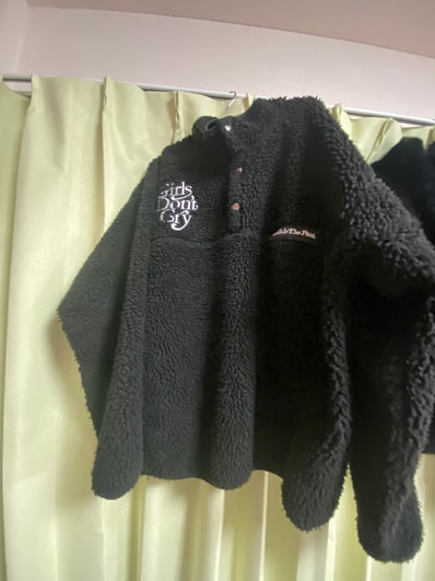 HUMAN MADE Girls Don ’t Cry fleece jacket "Black" / VERDY