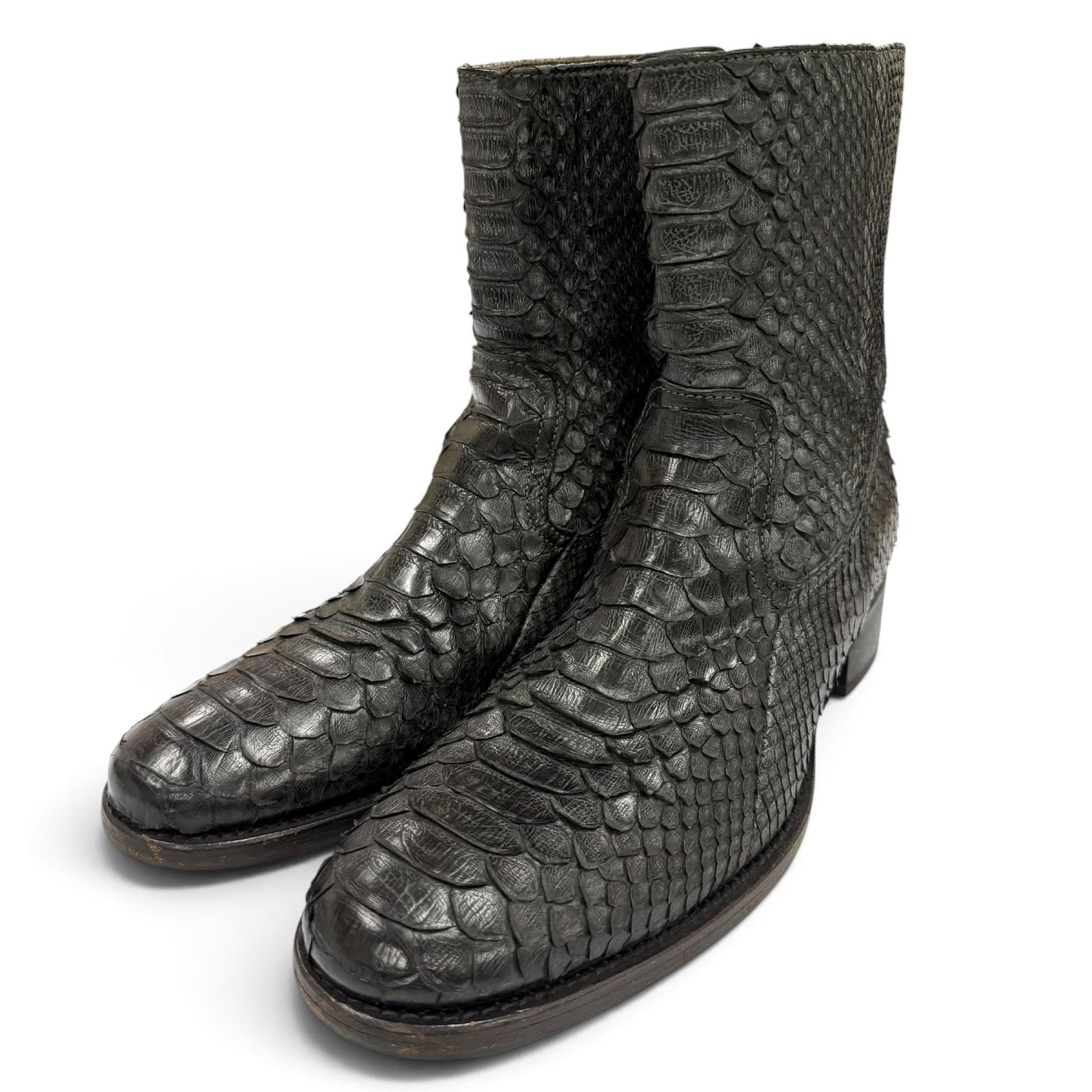 美品 ブッテロ ショートブーツ ブラック メンズ 40
