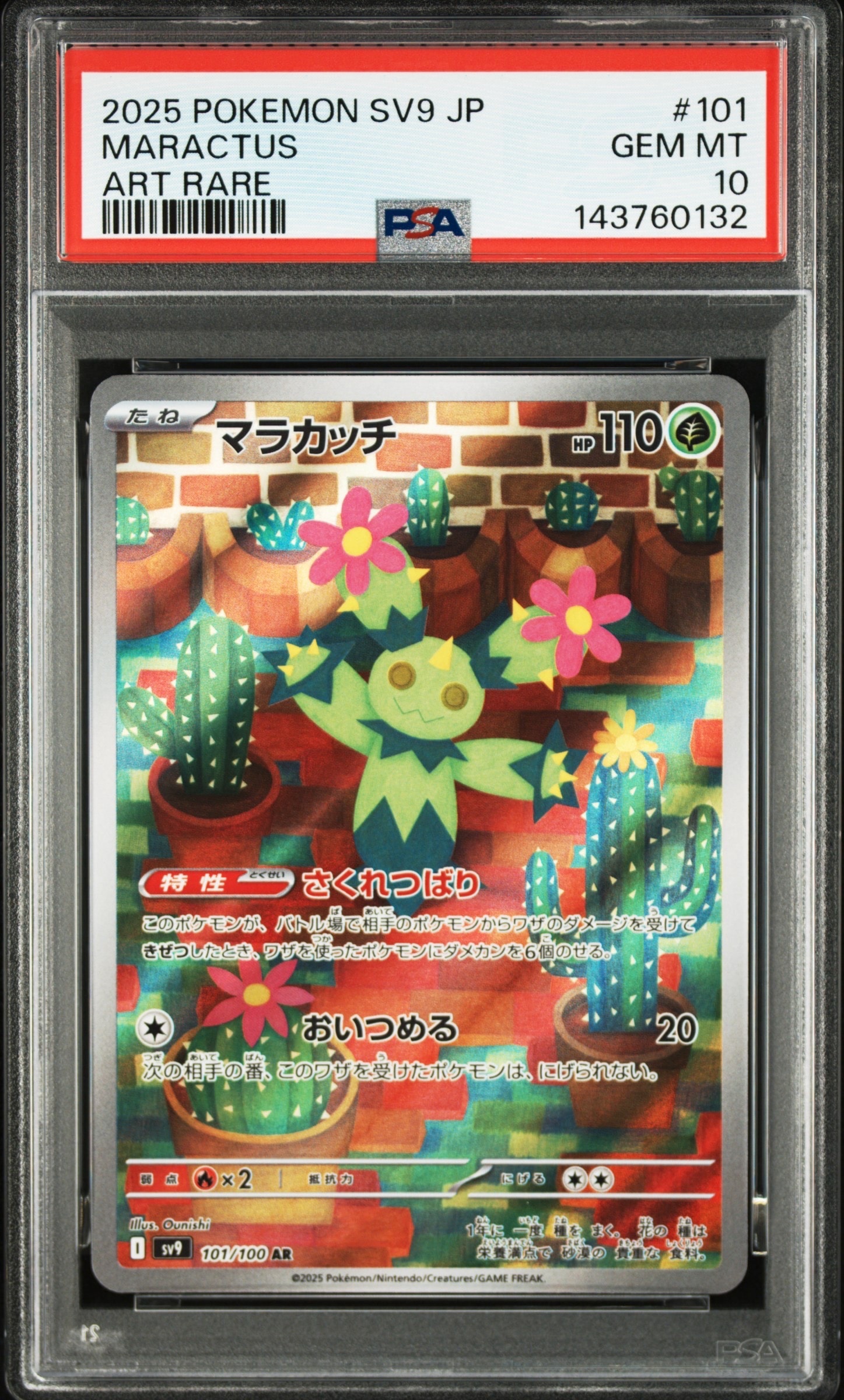 PSA10】マラカッチ AR [SV9 101/100](拡張パック「バトルパートナーズ
