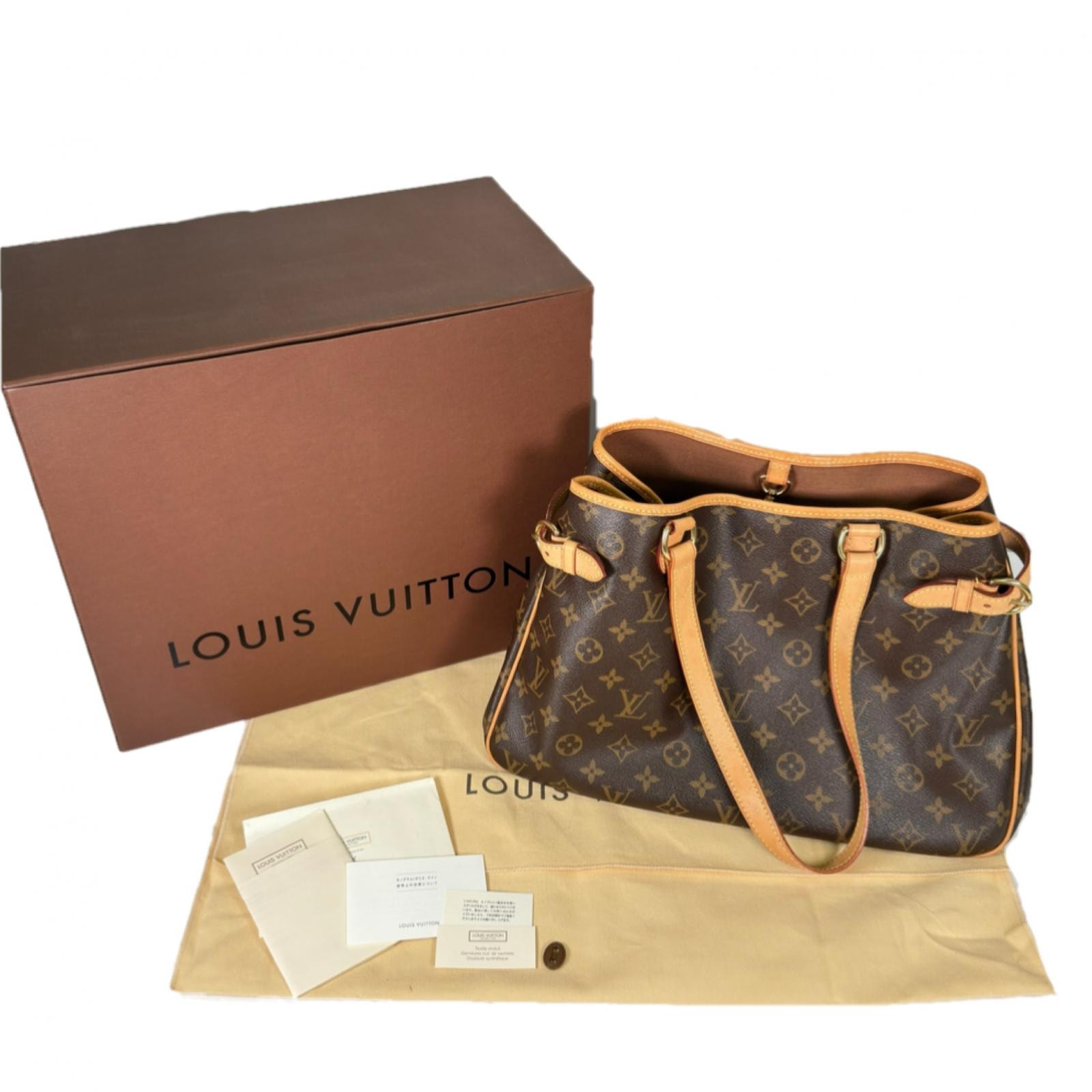 C (やや傷や汚れあり)】LOUIS VUITTON ルイ・ヴィトン バティニョール