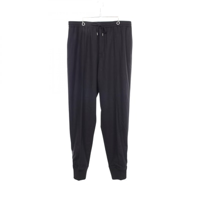 エルメス HERMES 裾ジップ パンツ 衣料品 ボトムス ウール メンズ ブラック系 【中古】