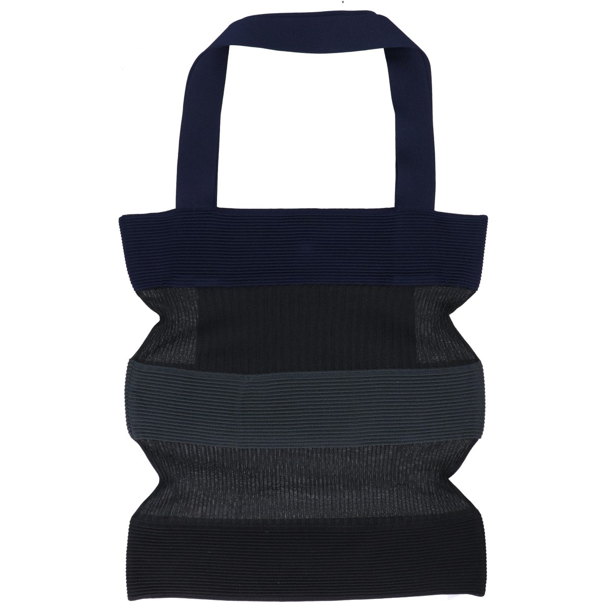 シーエフシーエル 【美品】CF007AG183 STRATA LUCENT LARGE TOTE BAG ピンタック/リブ ラージ F