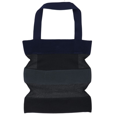 シーエフシーエル 【美品】CF007AG183 STRATA LUCENT LARGE TOTE BAG ピンタック/リブ ラージ F