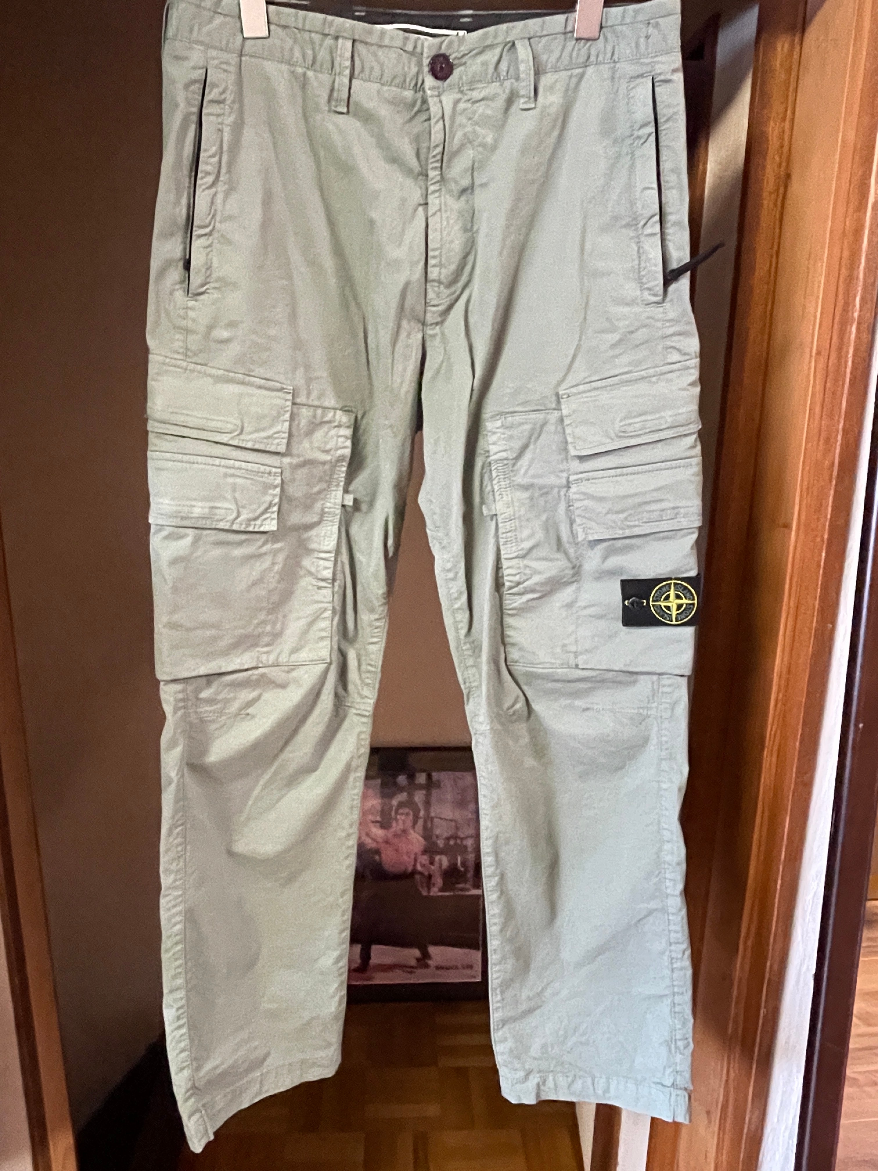 STONE ISLANDストレート カーゴパンツ 791530510 V0055