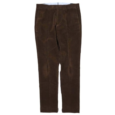 POLO RALPH LAUREN ポロ・ラルフローレン SLIM FIT STRETCH CORDUROY PANTS スリムフィット ストレッチコーデュロイパンツ 4860049ADLF 30 BROWN テーパード トラウザーズ ボトムス g27493