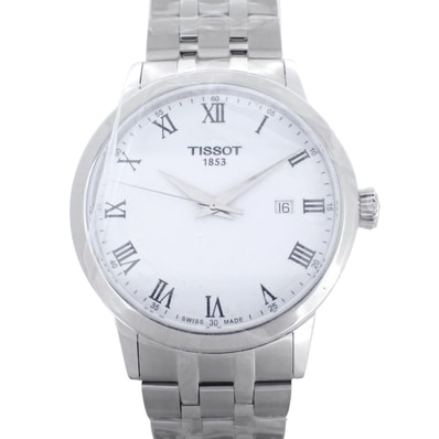未使用 保管品 TISSOT ティソ T-クラシック クォーツ T129.410.11.013.00 メンズ 腕時計