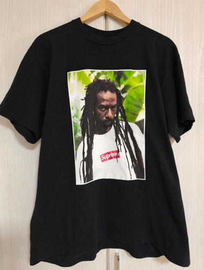 Supreme Buju Banton Tee "Black"