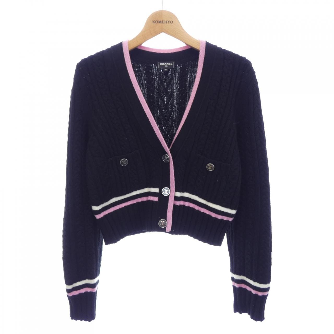 シャネル CHANEL LOOK54 P74553K10682 23P カーディガン