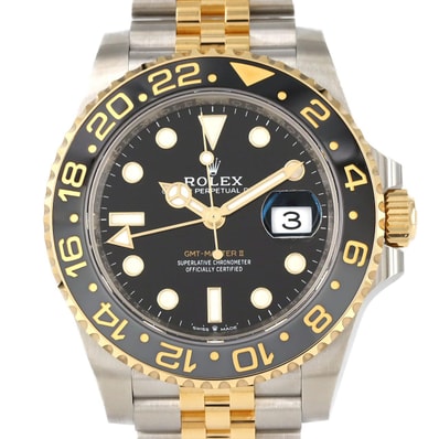 ロレックス GMTマスターII 126713GRNR SSxYG 自動巻 ランダム番