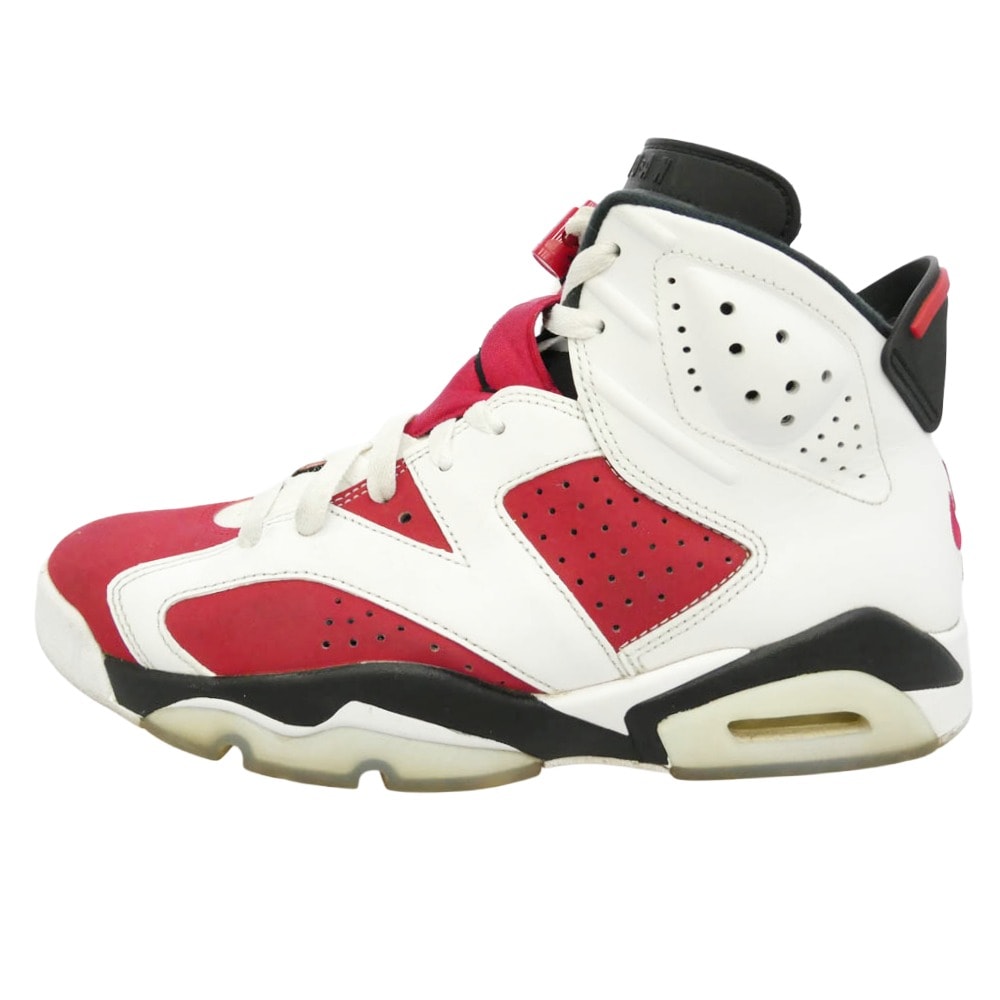 NIKE ナイキ CT8529-106 Air Jordan 6 Carmine エアジョーダン6 カーマイン ハイカットスニーカー レッド系 ホワイト系 26.5cm【中古】