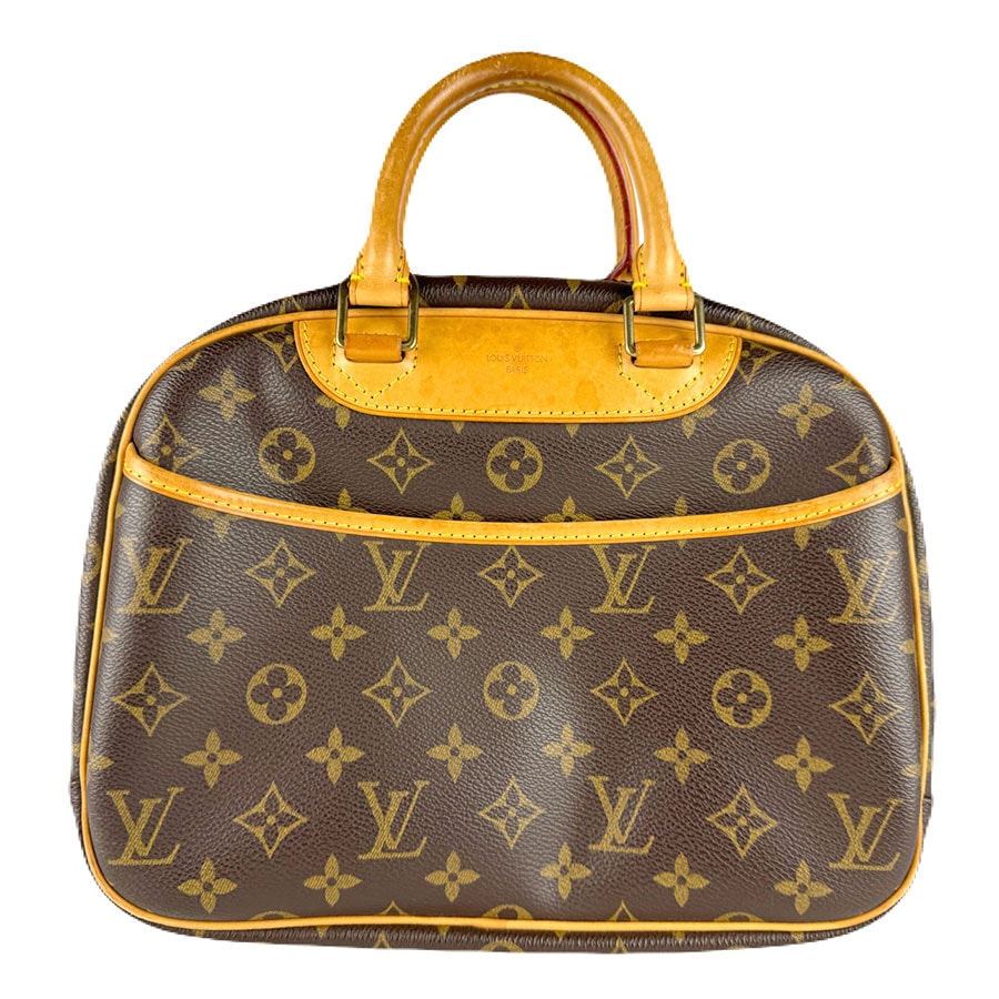 ルイ ヴィトン LOUIS VUITTON ハンドバッグ モノグラム トゥルーヴィル モノグラムキャンバス ブラウン ゴールド レディース M42228【中古】 z8882