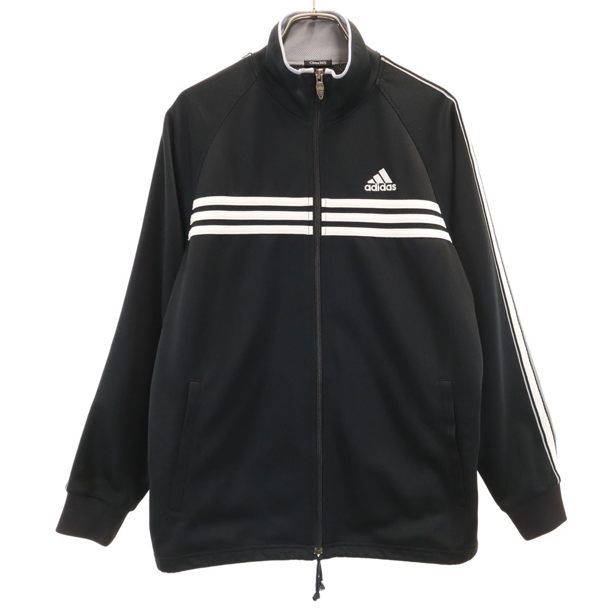 adidas アディダス トラックジャケット S ブラック ジャージ