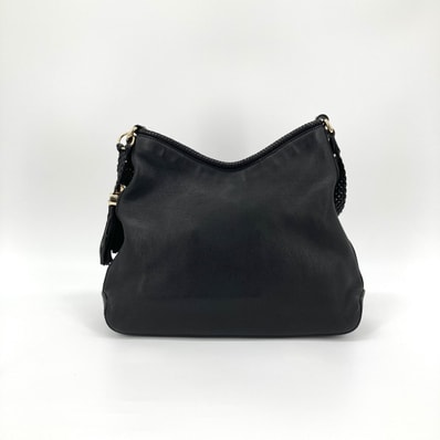 GUCCI(グッチ) マラケシュ レザー ゴールド金具 257026 ショルダーバッグ ブラック