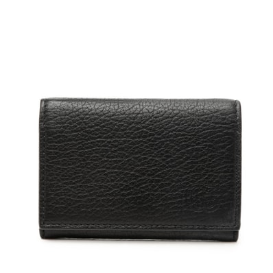 グッチ GGマーモント カードケース 名刺入れ 795335 ブラック レザー レディース GUCCI 【中古】