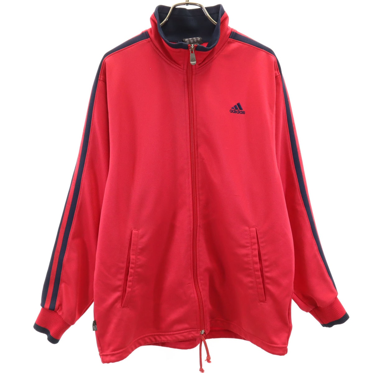 adidas アディダス トラックジャケット M レッド ジャージ