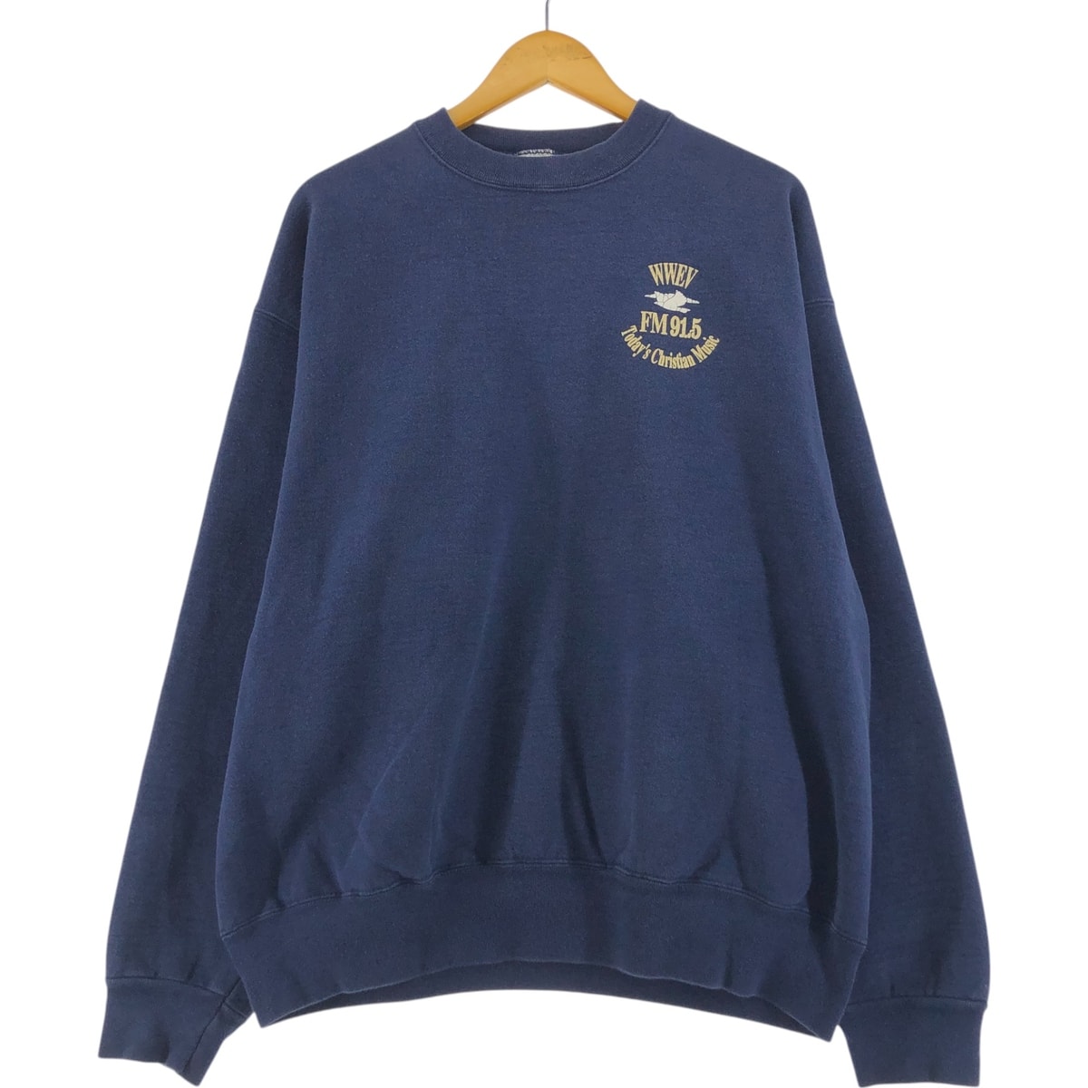 古着 90年代 フルーツオブザルーム FRUIT OF THE LOOM プリントスウェットシャツ トレーナー USA製 メンズXL相当 ヴィンテージ/eaa523101