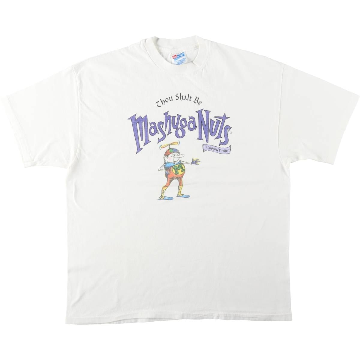 古着 90年代 ヘインズ Hanes BEEFY-T プリントTシャツ USA製 メンズXL相当 ヴィンテージ/eaa642134