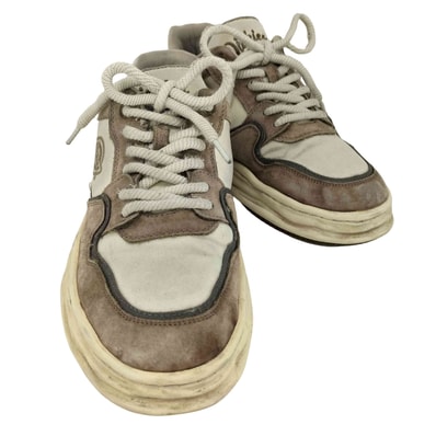 スエード切替 変形ソール スケートシューズ【1142469418848】