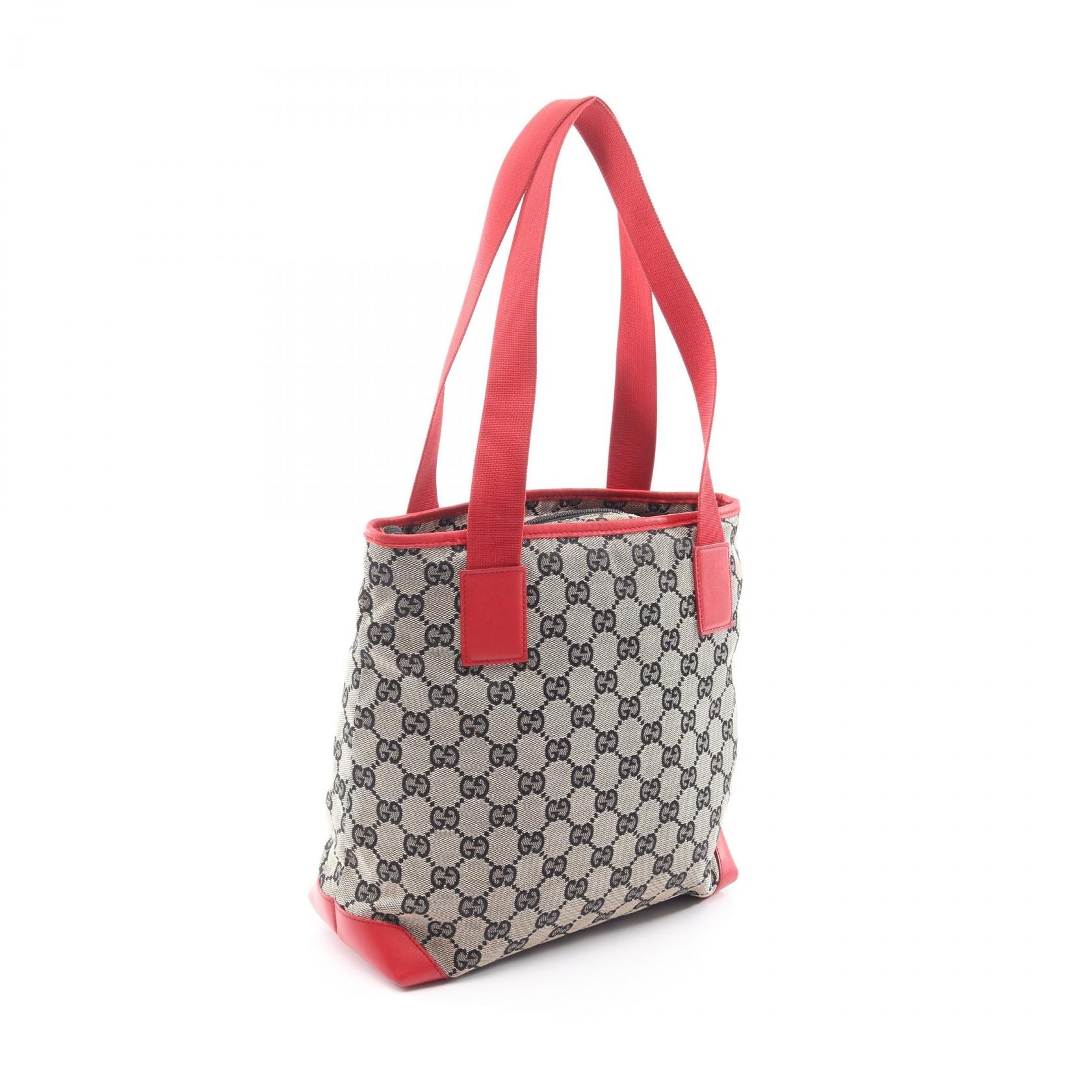 C (やや傷や汚れあり)】グッチ GUCCI GGキャンバス トートバッグ