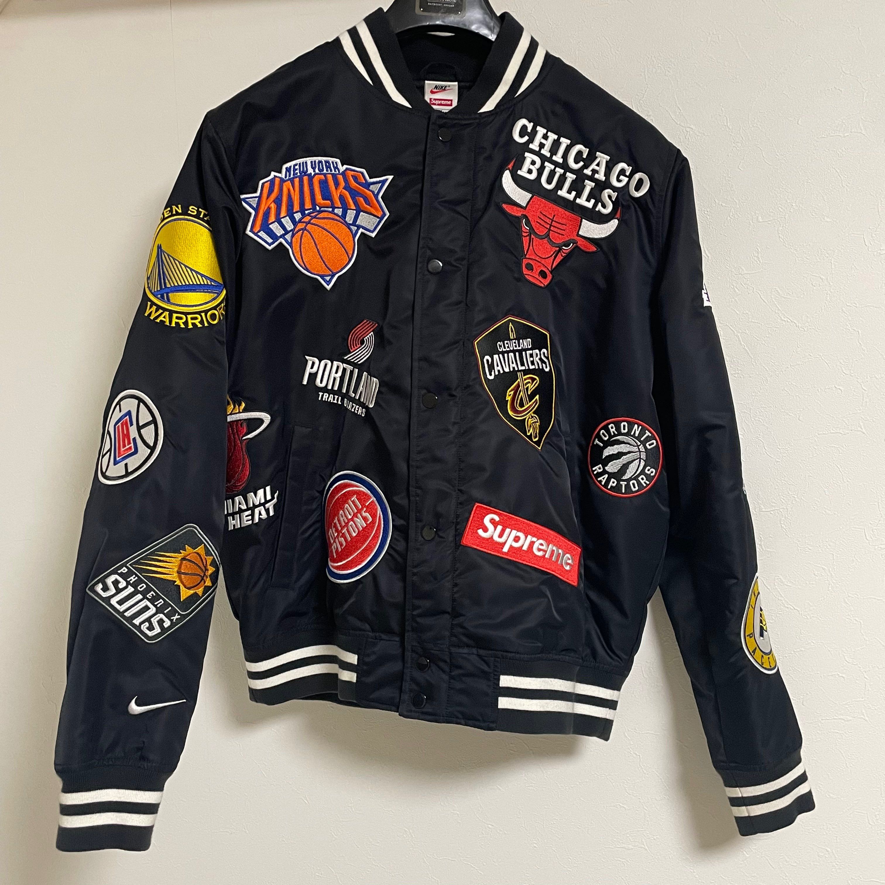 Supreme / Nike®/NBA Teams Warm-Up Jacket "Black"