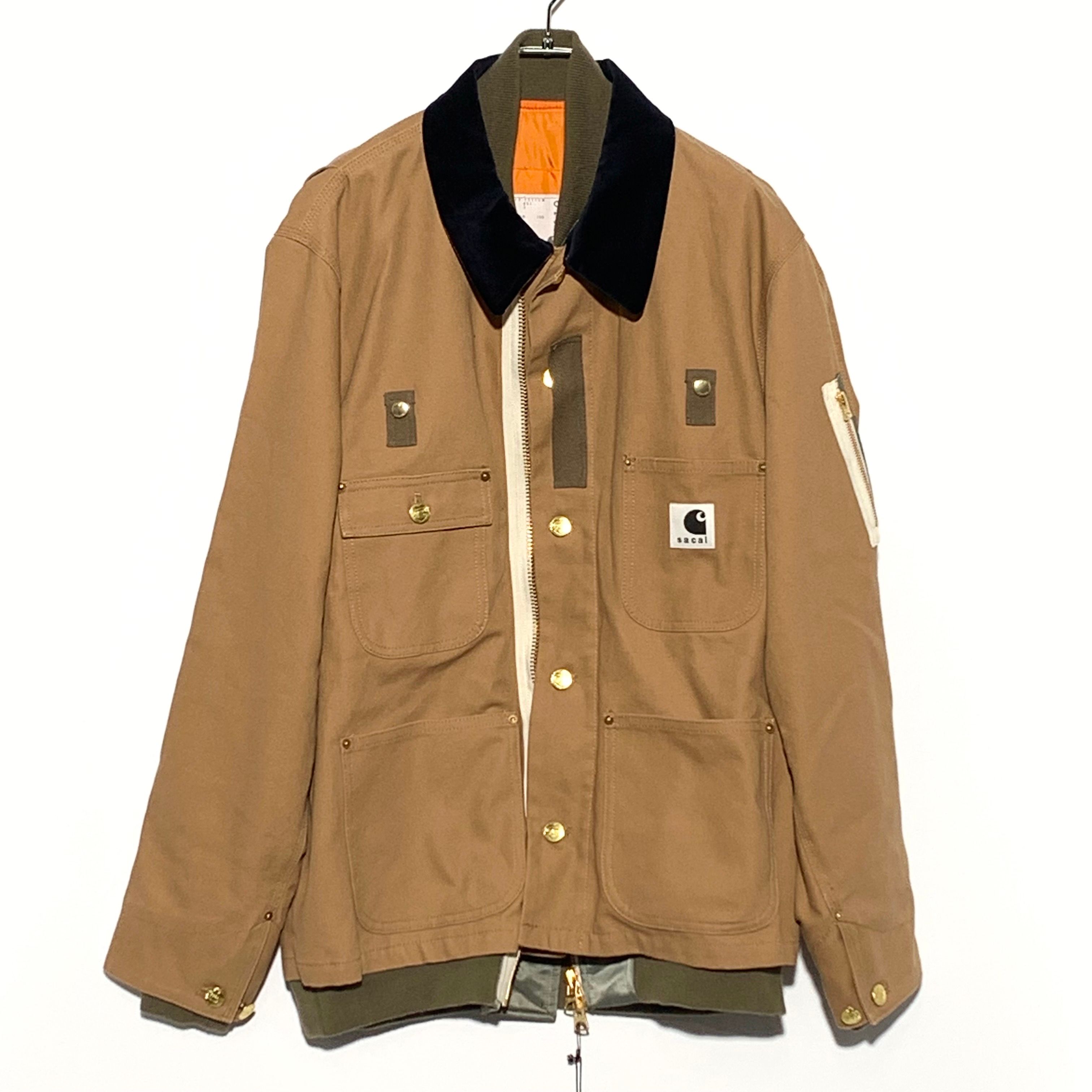 Carhartt WIP x sacai Canvas MA-1 Jacket Michigan "Beige"