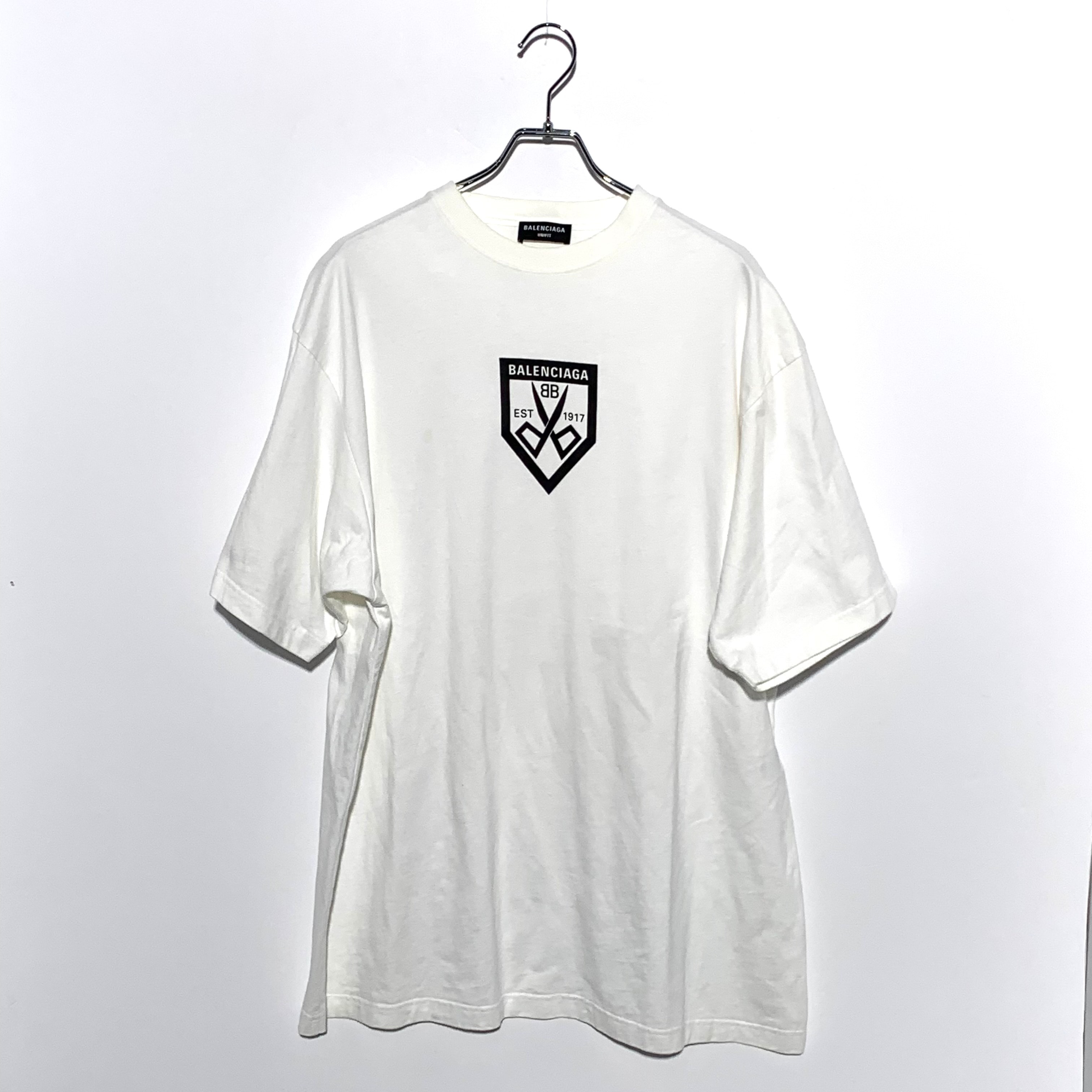 BALENCIAGA Scissors Flatground Tee