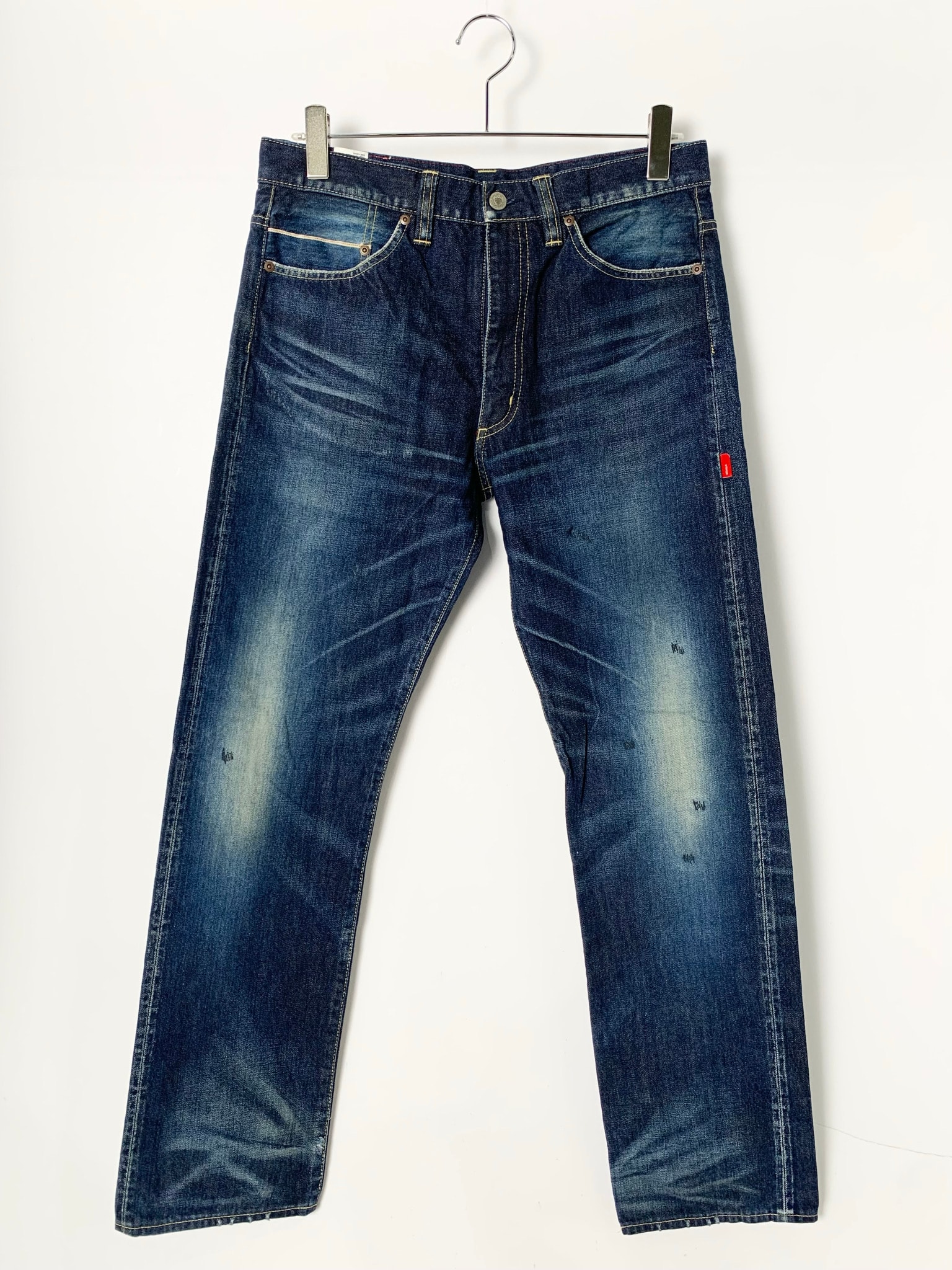 WTAPS 09AW BLUES.SKINNY/TROUSERS.WORK.CTN.DENIM