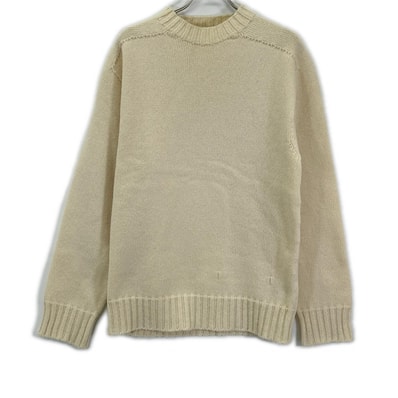オーエーエムシー 22A28OAK04 アイボリー 2AW NUPTSE CREWNECK SWEATER 46
